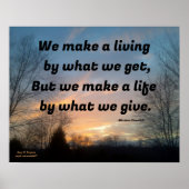 WIR MACHEN EIN LEBENDES WINSTON CHURCHILL POSTER (Vorne)