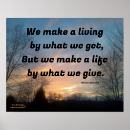 WIR MACHEN EIN LEBENDES WINSTON CHURCHILL POSTER