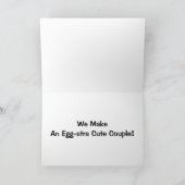 Wir machen ein Niedliches Ei-stra Paar! Karte (Innenseite)