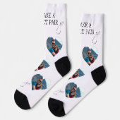 Wir machen ein perfektes Foto für Paare Socken (Linkes Detail)