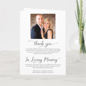 Wir machen eine elegante Elfenbeinblütenhochzeit m Programm (Rückseite)