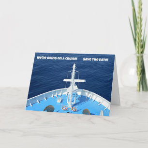 Wir machen eine Kreuzfahrt... Save the Date! Ankündigung
