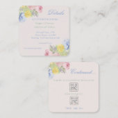 Wir machen eine romantische zweite Hochzeit oder E Begleitkarte (Vorne/Hinten)