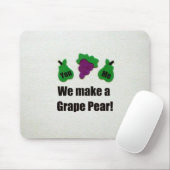 Wir machen eine Traubenbirne! Mousepad (Mit Mouse)