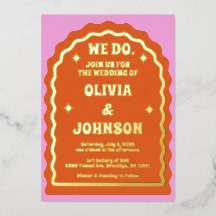 Wir machen einen modernen, kühl rosa, orangefarben