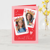 Wir machen einen tollen lesbischen Foto-Valentinst Karte (Gelbe Blume)