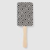 Wir machen einfaches Skriptgeometrisches Chic Hoch Fächer (Rückseite)