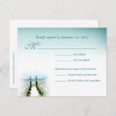 Wir machen es auf der Beach UAWG Response Card RSVP Karte (Vorne/Hinten)