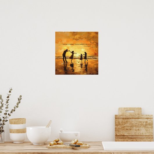 wir machen es B (Tür 1042) Poster (Küche)