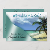 Wir machen es in Cabo! Save The Date (Vorne/Hinten)