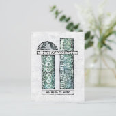 Wir machen es Postcard - modern Abstrakt Postkarte (Stehend Vorderseite)