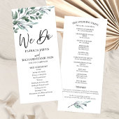 Wir machen Eukalyptus-Blätter Grünheiratsprogramme Programm