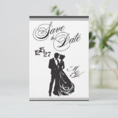 Wir machen formell Save the Date (Stehend Vorderseite)