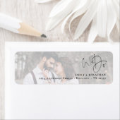 Wir machen Foto Rücksendeadresse Hochzeit (Insitu)