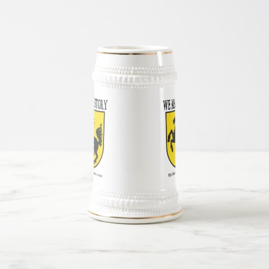 Wir machen Geschichte Bierglas (Mittel)