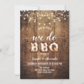 Wir machen GRILLEN Party Einladung (Vorderseite)
