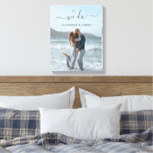 Wir machen handgeschriebenes Script Couple Foto Leinwanddruck (Insitu (Schlafzimmer))