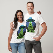 Wir machen Hintern Stuff Funny Abduction UFOs T-Shirt (Unisex)