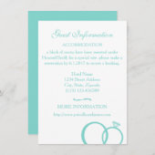 Wir machen Hochzeit Begleitkarte (Vorne/Hinten)