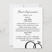 Wir machen Hochzeit Einladung (Vorderseite)