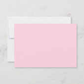 Wir machen Hochzeit RSVP Karte (Rückseite)