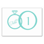 Wir machen Hochzeit Tischnummer (Rückseite)