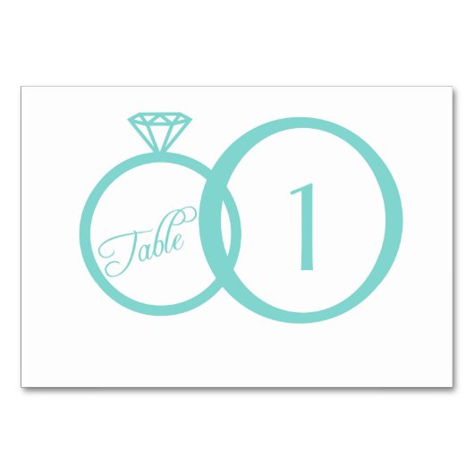 Wir machen Hochzeit Tischnummer (Rückseite)