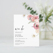 Wir machen Hochzeitseinladung | Annabeth (Stehend Vorderseite)