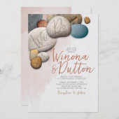 Wir machen Hochzeitseinladung Einladung (Vorne/Hinten)