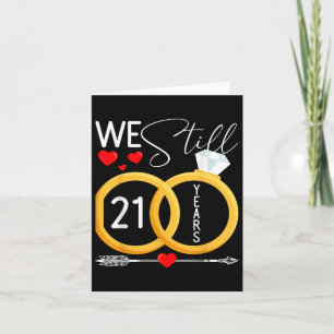 Wir machen immer noch 21 Jahre Verheiratete 21. Ho Karte