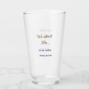 Wir machen immer noch braun pink name datum jahr b glas
