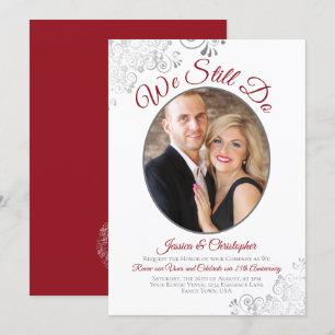 Wir machen immer noch eine Erneuerung für Red Silv Einladung