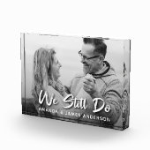 Wir machen immer noch Skripte Hochzeitsfeier Fotoblock (Rechts)