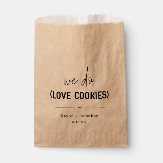 Wir machen Liebe-Cookies Geschenktütchen (Vorderseite)