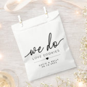 Wir machen Lieben Cookies, Hochzeitskrüge Geschenktütchen (Ausgeschnitten)