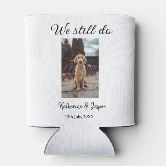 Wir machen noch Ehepaar Foto Name Datum sim Dosenkühler (Rückseite)