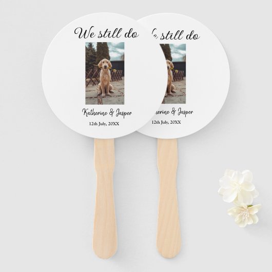 Wir machen noch Ehepaar Foto Name Datum sim Fächer (Vorne und Hinten)