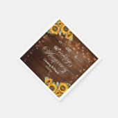 Wir machen noch immer 60. Wedding Anniversary Stri Serviette (Ecke)