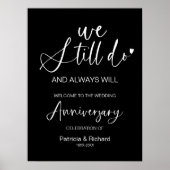 Wir machen noch immer ein Begrüßungszeichen für de Poster (Vorne)