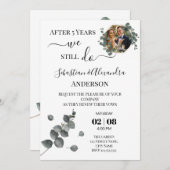 Wir machen noch immer eine Neuauflage zum Jahresta Einladung (Vorne/Hinten)