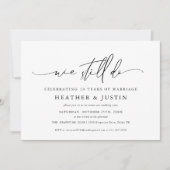 Wir machen noch immer Einladungen zur Verlängerung (Vorderseite)