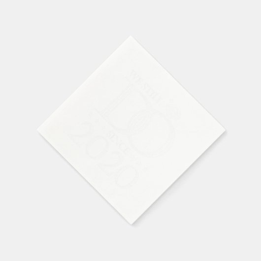 Wir machen noch immer Geschenke seit 2020 Serviette (Ecke)