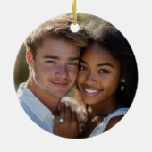 Wir machen Personalisierte Hochzeiten Keramik Ornament (Hinten)