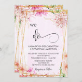 *~* WIR MACHEN Pink Pastel UAWG AR15 QR Einladung (Vorne/Hinten)