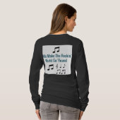 Wir machen Rockin World zum Laufen T-Shirt (Schwarz voll)