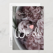 Wir machen Save the Date Hochzeitseinladungen Einladung (Vorne/Hinten)