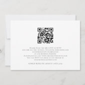 Wir machen Script Foto QR Code Lesbische Hochzeit Einladung (Rückseite)