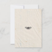 WIR MACHEN Shabby Chic Hochzeiten von Blume RSVP Karte (Rückseite)