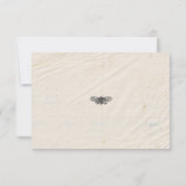 WIR MACHEN Shabby Chic Hochzeiten von Blume RSVP Karte (Rückseite)