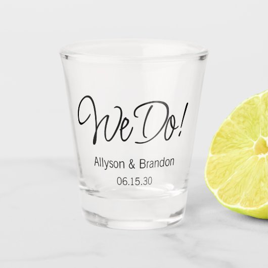 Wir machen Shotglas Schnapsglas (Vorderseite)